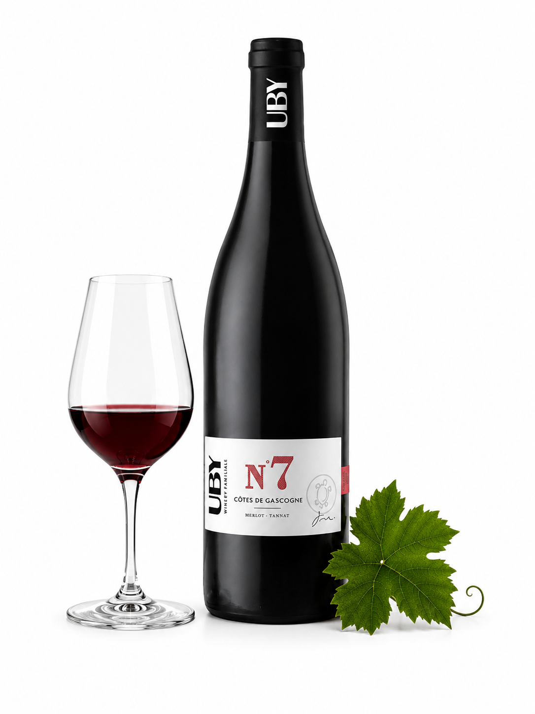 UBY NUM 7 MERLOT/TANNAT GASCOGN 75CL